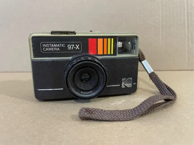 Câmera Instamatic 97-X Vintage Kodak Funcionando Analógica 