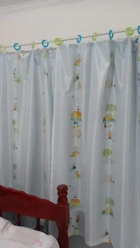 Cortina para quarto de menino