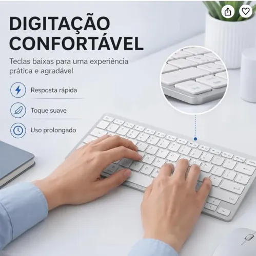 TECLADO BLUETOOTH SEM FIO