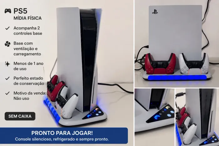 Ps5 mídia física 