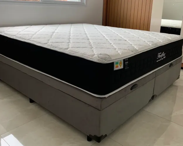 Cama Box Baú KING SIZE Molas Ensacadas 2.0 NOVO