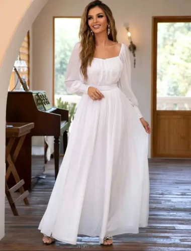 Vestido de casamento branco