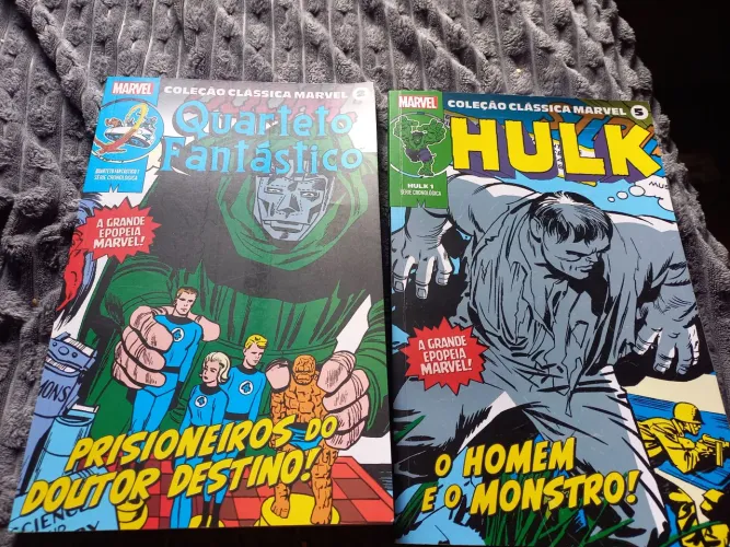 Coleção clássica marvel