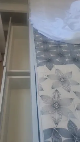 CAMA + COLCHÃO - CAMA DE SOLTEIRO COM 4 GAVETÕES + COLCHÃO - COMPLETA!