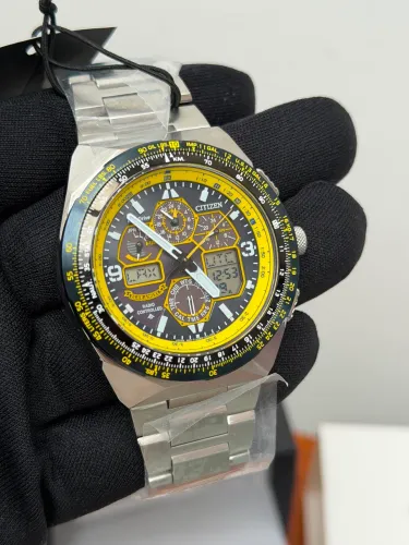 Relógio Citizen Promaster Skyhawk A-T Blue Angels Eco-Drive