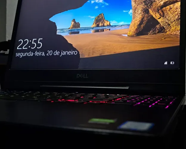 NOTEBOOK DELL G5 5590 - I7 9750H, RTX 2060, 16GB MEMORIA RAM, 512GB SSD NVME, 1TB HDD