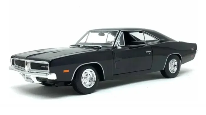 Dodge Charger R/t 1969 Preto 1:18