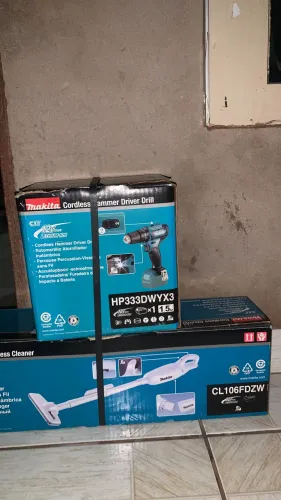 Vende-se kit da maquita "parafusadeira e aspirador"