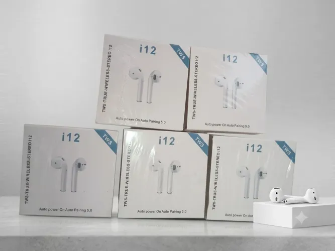 Fone de ouvido bluetooth i12