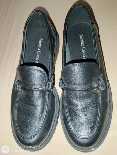Sapato feminino couro legítimo 