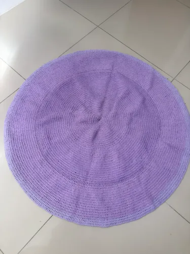Tapete de crochê