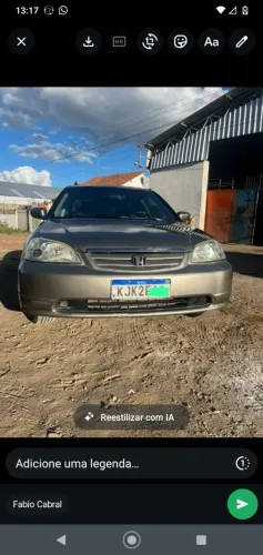Honda Civic Sedan Lx/lxl 1.7 16V 115cv Aut. 4P 2002