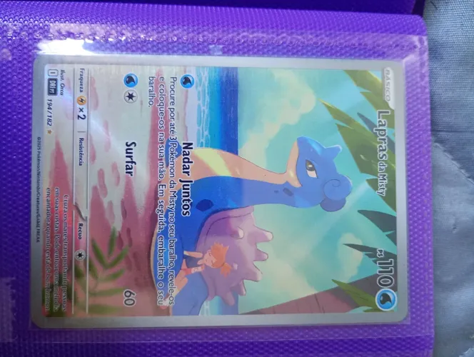 Carta Lapras da Misty NM