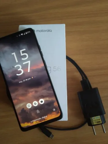 Motorola G56 - Na garantia - NFC e esim 256gb