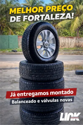 RODAS ARO 17 HILUX COM PNEUS MICHELIN 