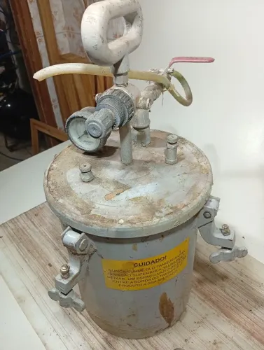 Equipamento de pintura - Arpex TP2 - tanque de abastecimento por pressão 