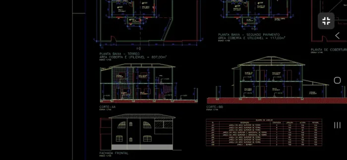 Projetista - Autocad, projetos