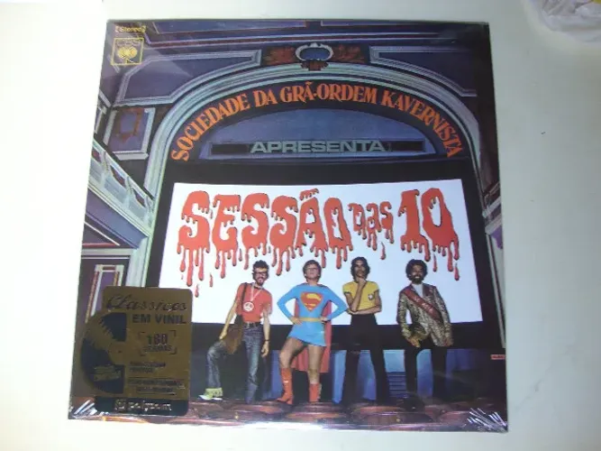 LP - Vinil - Sociedade Da Grã-ordem Kavernista Apresenta Sessão Das Dez - Lacrado, 180 gra