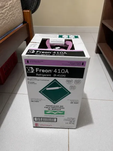 gás refrigerante R410