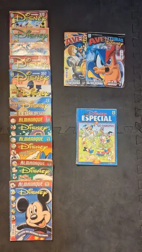 Kit de Gibis do Almanaque Disney - Coleção antiga