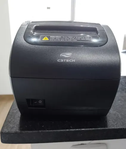 Kit Impressora Térmica C3Tech IT-100 + Caixa Lacrada com 10 Bobinas