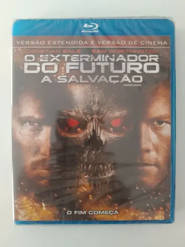 Blu-Ray O Exterminador do Futuro 4 - A Salvação NOVO! LACRADO