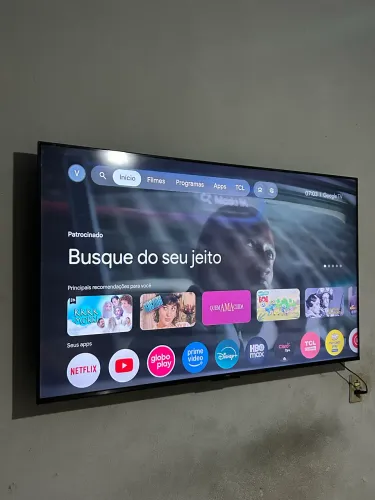 Tv smart 65 polegadas 4k TCL nova sem marca de uso 
