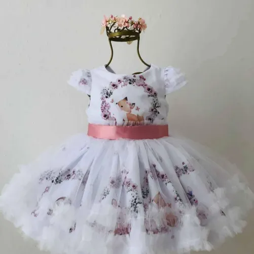 Vestido de festa infantil (luxo)