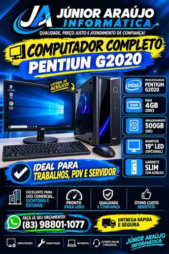 Computador Completo Trbalhos Estudos Comércio(( Aceitamos cartoes Ou Pix))
