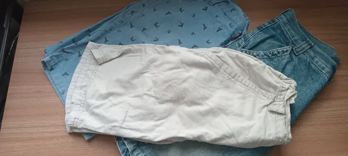 Kit 3 bermudas 12/14