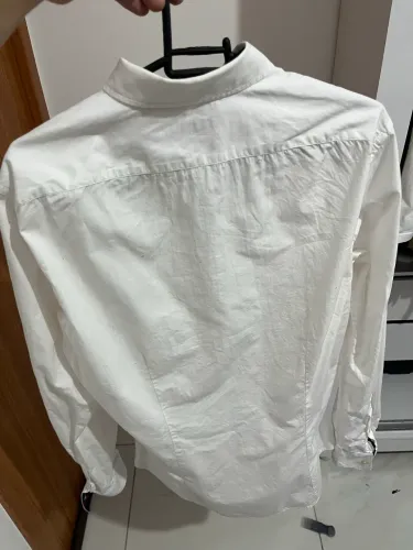 Camisa Social Burberry Branca M