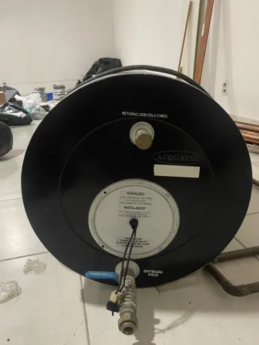 Boiler 200 LTS aço inox alta pressão horizontal 