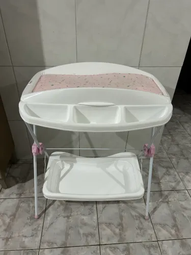 Banheira com trocador 