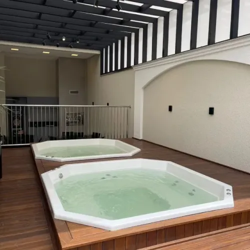 aluguel anual mobiliado no Sunset Boulevard itapema  Área privativa: 70 m² Área total: 120