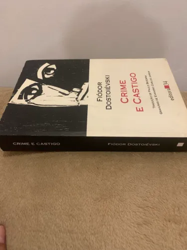 Livro - Crime e castigo - Fiódor Dostoiévski