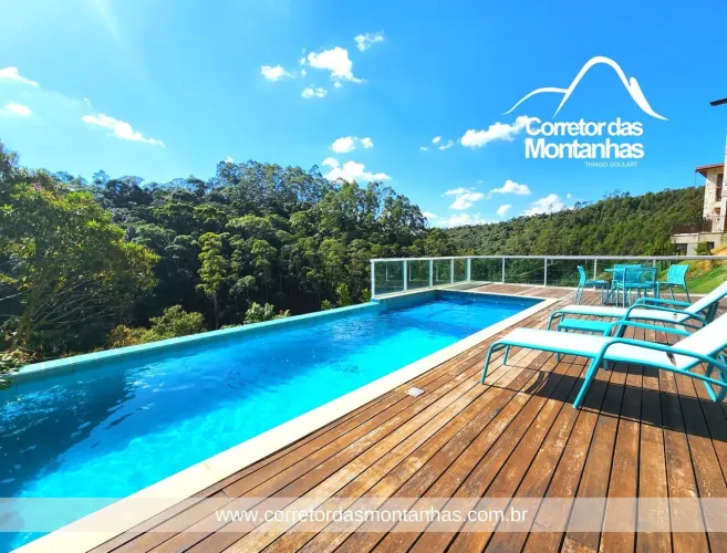 China Park Eco Resort Casa Alto Padrão Porteira Fechada para Comprar em Domingos Martins/