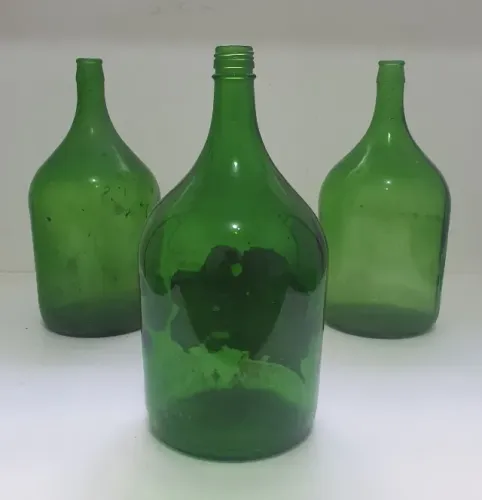 Galão de vidro para bebidas 5L e 2L