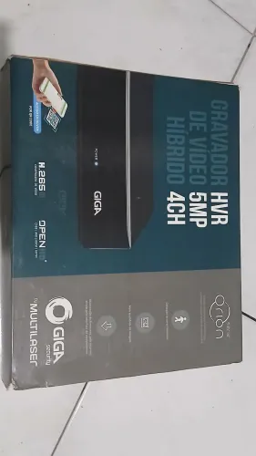 Kit CFTV Giga 5MP completo + Câmera Orion metálica 1080p + 100m de cabo