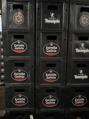 Caixa engradado de cerveja
