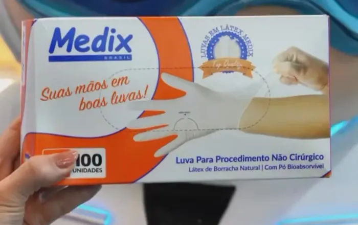 Luva de procedimento medix