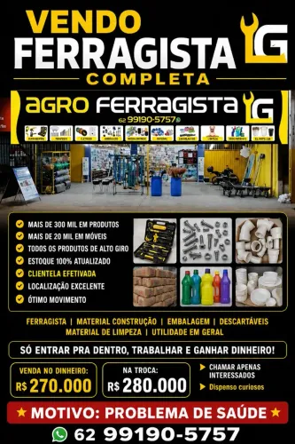 Vendo ferragista completa