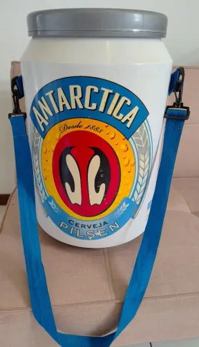 Cooler grande 24 litros com alça super resistente perfeito