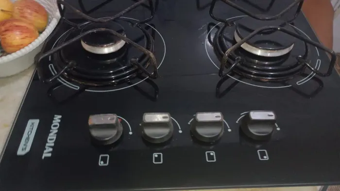 Foga Cooktop 4 bocas com acendimento automático 
