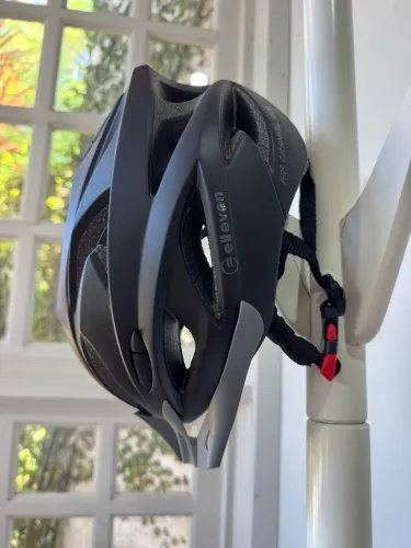Capacete de Bicicleta Ellven com Luz Traseira LED Ajustável