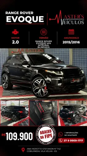 Land Rover Range Rover Evoque SI4 SE Dynamic 2.0 Aut. 2016