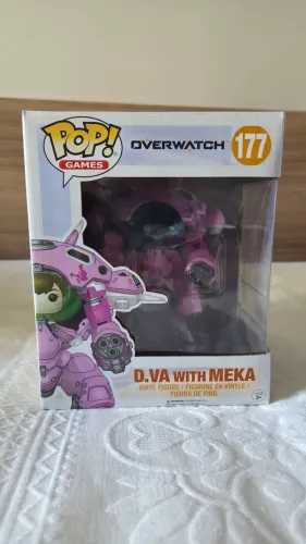 Funko Pop D.va with Meka - Overwatch (Tamanho Maior)