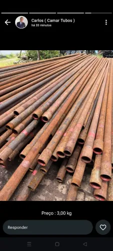 Tubos de aço 