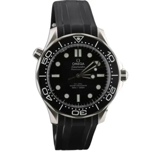 Relógio Omega Seamaster Preto Automático Premium