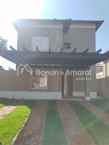 Casa com 3 suítes para locação, no Condomínio Sunset Boulevard, Paulínia-SP