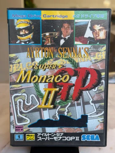 Ayrton Senna?s Super Monaco GP II - Sega Mega Drive